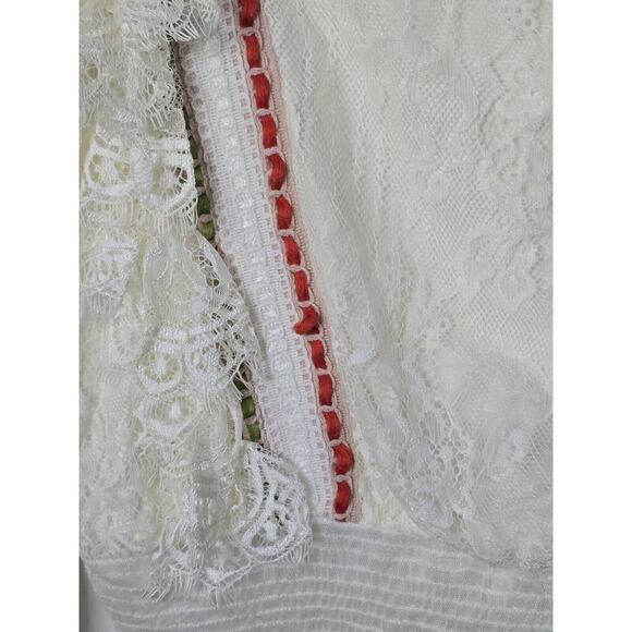 Blank London Anthropologie Tali Lace Embroidered Top Small Review All Photos 📸 - Picture 6 of 10